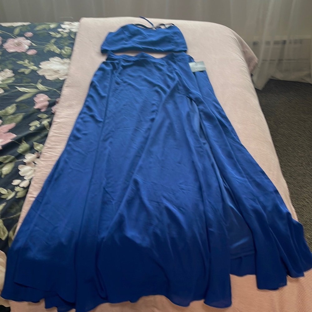 Lulus two piece maxi skirt